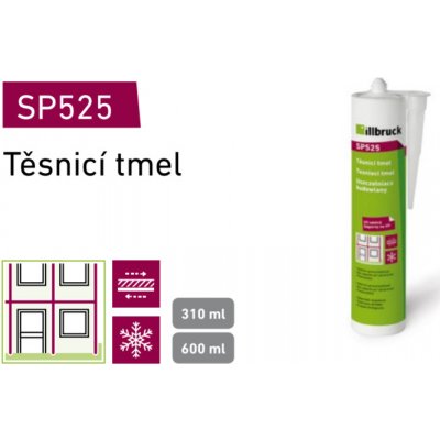 Illbruck SP525 Fasádní tmel Proflex Seal 25 310 ml šedá – Zboží Mobilmania