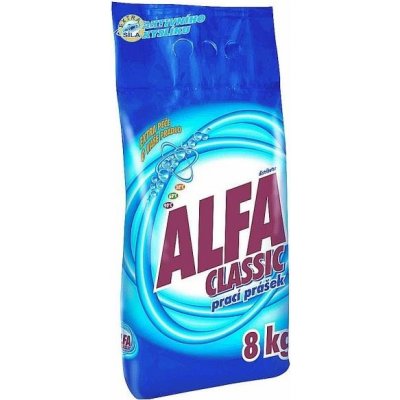 Alfa Classic prací prášek 8 kg – Zboží Mobilmania
