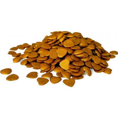 Hospodyňkám.cz Cukrová Srdíčka perleťově zlatá 30g – Hledejceny.cz