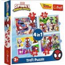  TREFL Spidey a jeho úžasní přátelé 4v1 12,15,20,24 dílků