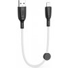 Adaptér a redukce k mobilu XO NB247 datový kabel USB / Lightning 0,25 m 6A bílý