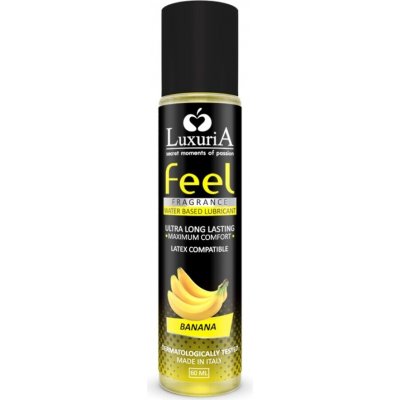 Luxuria Feel Banana Waterbased Lubricant 60 ml – Zbozi.Blesk.cz