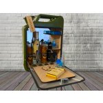 Barcanox Kanystr bar khaki se zrcadlem padací most – Hledejceny.cz