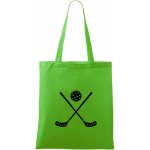 Taška malá 42x38 cm, Florbalové hokejky, Apple Green – Hledejceny.cz