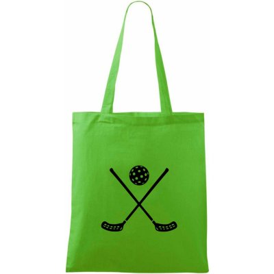 Taška malá 42x38 cm, Florbalové hokejky, Apple Green – Hledejceny.cz