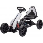 Go-kart Baby Mix Speedster dětská šlapací motokára bílá – Zboží Dáma