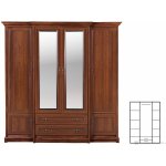 BRW Kent ESZF4D2S kaštan – Zboží Dáma