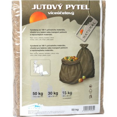 Jutový pytel 50 kg (60x110 cm) – Sleviste.cz