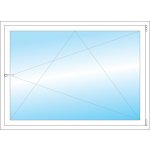 OKNA HNED Plastové okno 148x108 cm bílé otevíravé a sklopné pravé – Sleviste.cz