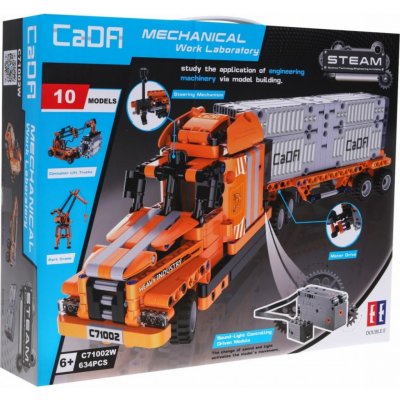 mamido technic R/C kamion, jeřáb, vysokozdvižný vozík 10v1