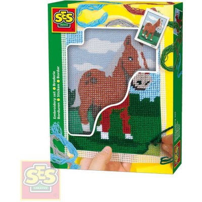 SES Vyšívací obrázek Kůň – Zboží Dáma