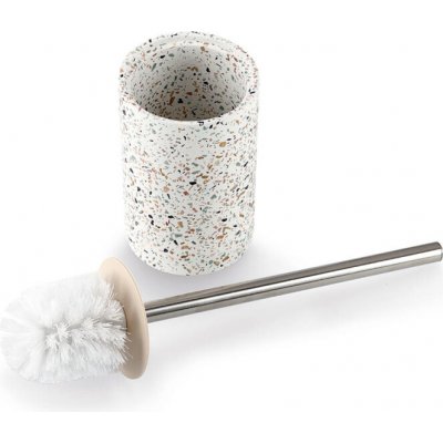 Zeller WC kartáč s cementovou nádobou Terrazzo Ø 10,3 cm – Hledejceny.cz