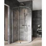 Ravak Nexty čtvrtkruhový sprchový kout NSKK3, 97-99,5x97-99,5x195 cm, chrom lesk, sklo transparent 3O6AAC00Z1 – Hledejceny.cz