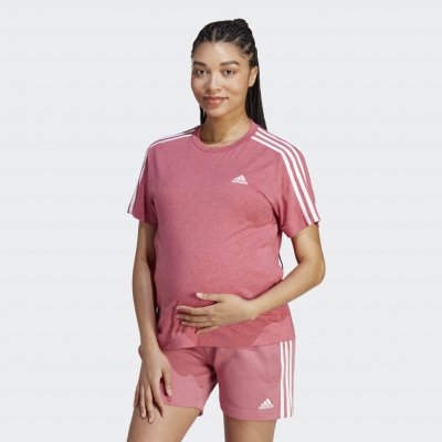 adidas tričko Maternity bílá růžová