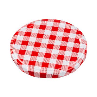Zavařovací víčko KÁRO ČERVENÉ TO 82 RTS KARTON (steril 121-131°C) Počet kusů v balení: 700 – Hledejceny.cz