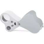 Verk 09110 Skládací mineralogická lupa LED 30x / 60x – Zboží Živě