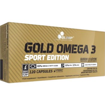 Olimp Omega 3 Sport Edition omega 3 mastné kyseliny 120 kapslí