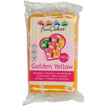 FunCakes Marcipán Golden Yellow 250 g