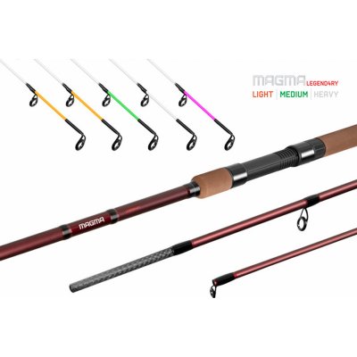 Delphin náhradní špička MAGMA LEGEND4RY MEDIUM Heavy bílá /Carbon/ 1ks – Zboží Mobilmania