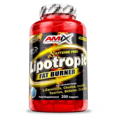 Amix Lipotropic Fat Burner 200 kapslí – Zboží Dáma