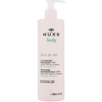 Nuxe revitalizační hydratační tělové mléko s extrakty zeleného čaje 400 ml