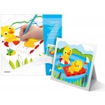 Omalovánky se stojánkem Mláďata 7 listů 18x18cm – Zboží Dáma