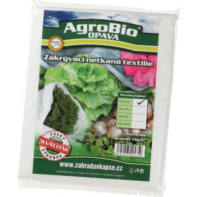AgroBio netkaná textilie 1,6x5 m bílá – Sleviste.cz