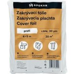 Spokar Fólie zakrývací 4 x 5 m LDPE-30MY – Hledejceny.cz