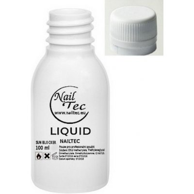 Nailtec akryl liquid se Sun Blockerem v bílé lahvičce 100 ml – Zboží Dáma