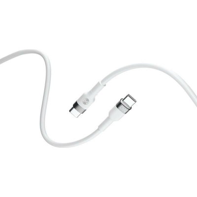 Forever GSM115428 Flexible USB-C/USB-C, 60W, 2m, bílý – Zboží Živě