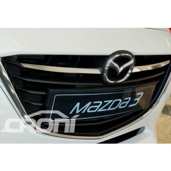 Mazda 3 III 13 - 16 lišty na přední masku