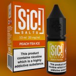 Sic!Salts Salt Peach Tea Ice 10 ml 20 mg – Sleviste.cz