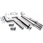 TA Technix sportovní nerezový catback výfuk Opel Kadett E htb 1.3 / 1.4 / 1.6 / 1.8 / 2.0 / (84-92), 2x 76 mm rovná nerezová koncovka s pertlem – Hledejceny.cz