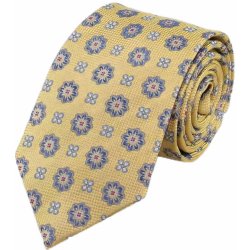Hedvábný svět hedvábná kravata žlutá