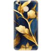 Pouzdro a kryt na mobilní telefon Xiaomi Pouzdro iSaprio - Gold Leaves - Xiaomi Redmi 4X