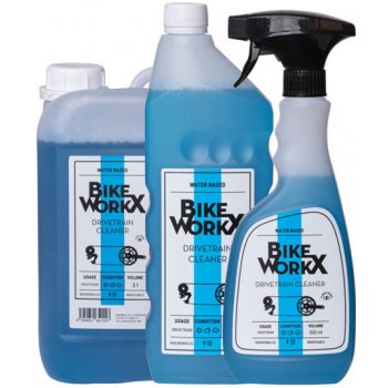 BikeWorkX Drivetrain Cleaner Modrá 500 ml