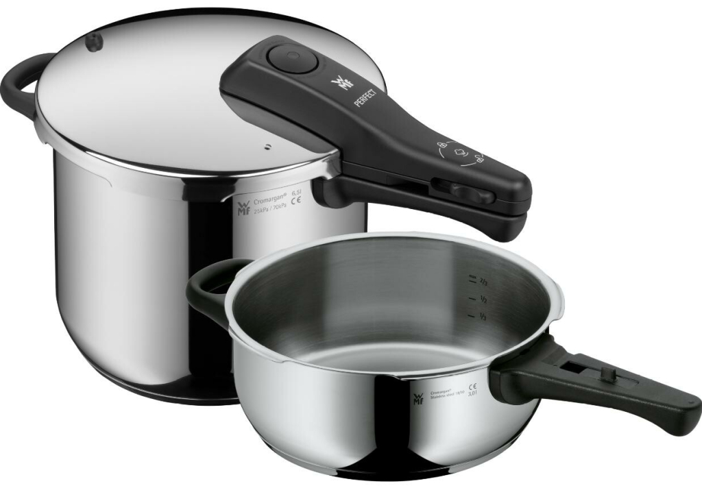 WMF - Sada tlakových hrnců 6,5 l + 3 l PERFECT nerez 0791469990