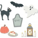 Sizzix Thinlits vyřezávací šablony Halloween 14 – Zbozi.Blesk.cz