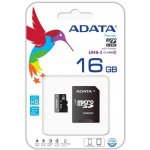 ADATA microSDHC 16 GB Class 10 AUSDH16GUICL10-RA1 – Zboží Mobilmania