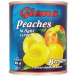 Giana broskve půlené 425ml – Zboží Dáma