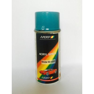 Motip sprej Škoda akrylový autolak 150 ml SD4355 modrá jadran – Hledejceny.cz