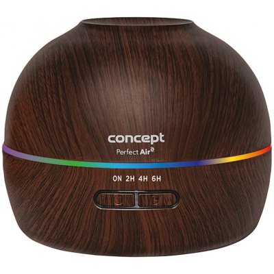 Concept ZV1006 Perfect Air Wood 2 v 1 aroma difuzér tmavě hnědý – Zboží Dáma