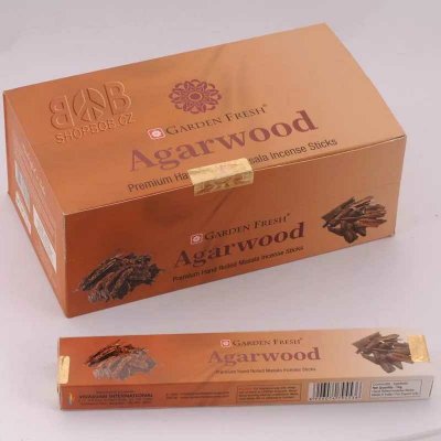 Garden Fresh Agarwood indické vonné tyčinky 12 x 15 g – Hledejceny.cz