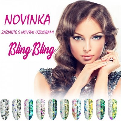Prášek na nehty Bling Bling 09 1 g – Hledejceny.cz
