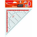 Maped 028700 trojúhelník 26 cm čirý – Zboží Živě