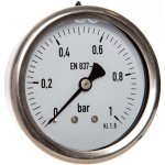WIKA 213.53.100 0/60bar, G1/2B zadní přip. , přední příruba – Sleviste.cz