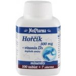 MedPharma Hořčík 300 mg + Vitamin D 107 tablet – Zbozi.Blesk.cz