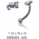 Piercing štír BBSS45