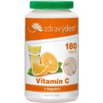 Zdravý den Vitamín C 180 kapslí – Sleviste.cz