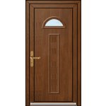 OknaDvereNaMiru.cz Vchodové plastové dveře 3D Cleopatra 3 bílá 100 x 210 cm – Zboží Mobilmania